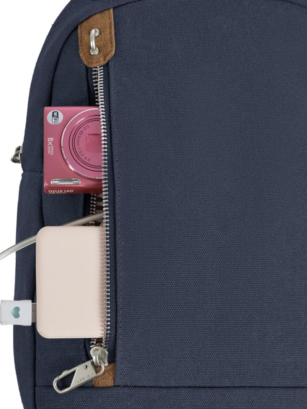 Travelon Indigo Anti-Theft Heritage Sling/NWT - Picture 8 of 16